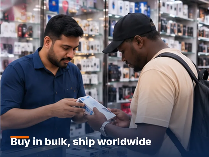 Buying in bulk from a Naif wholesaler
