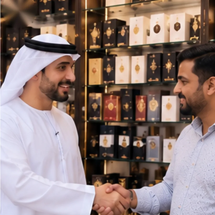 Meeting a wholesaler in Naif Souq