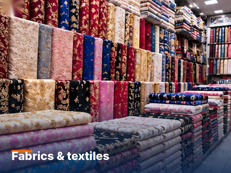 Fabrics and textiles wholesale in Naif