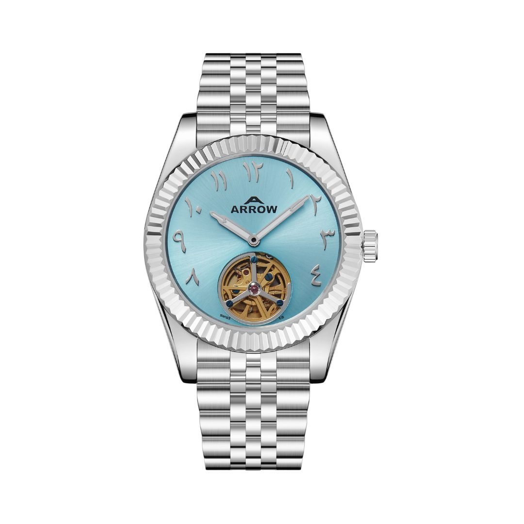 arrow-mens-automatic-watch-ar-5600-luxury-stainless-steel-arabic-numerals-dial-sapphire-glass-30m-water-resistant-stylish-durable-design-1-big-0