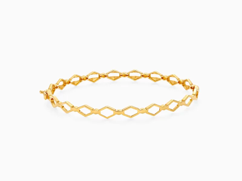 18k-yellow-gold-geometric-link-bangle