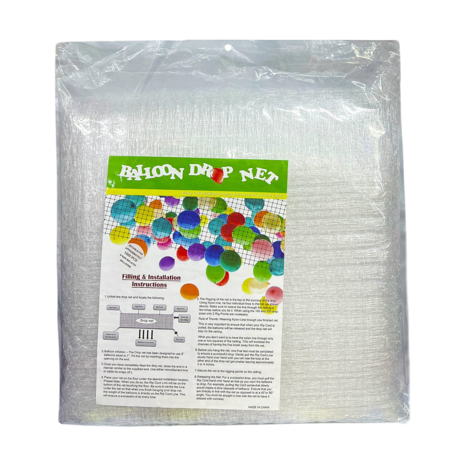 balloon-drop-net-holds-approx-1000pcs-of-9-balloons-balloon-decoration-accessory-party-supplies-big-0