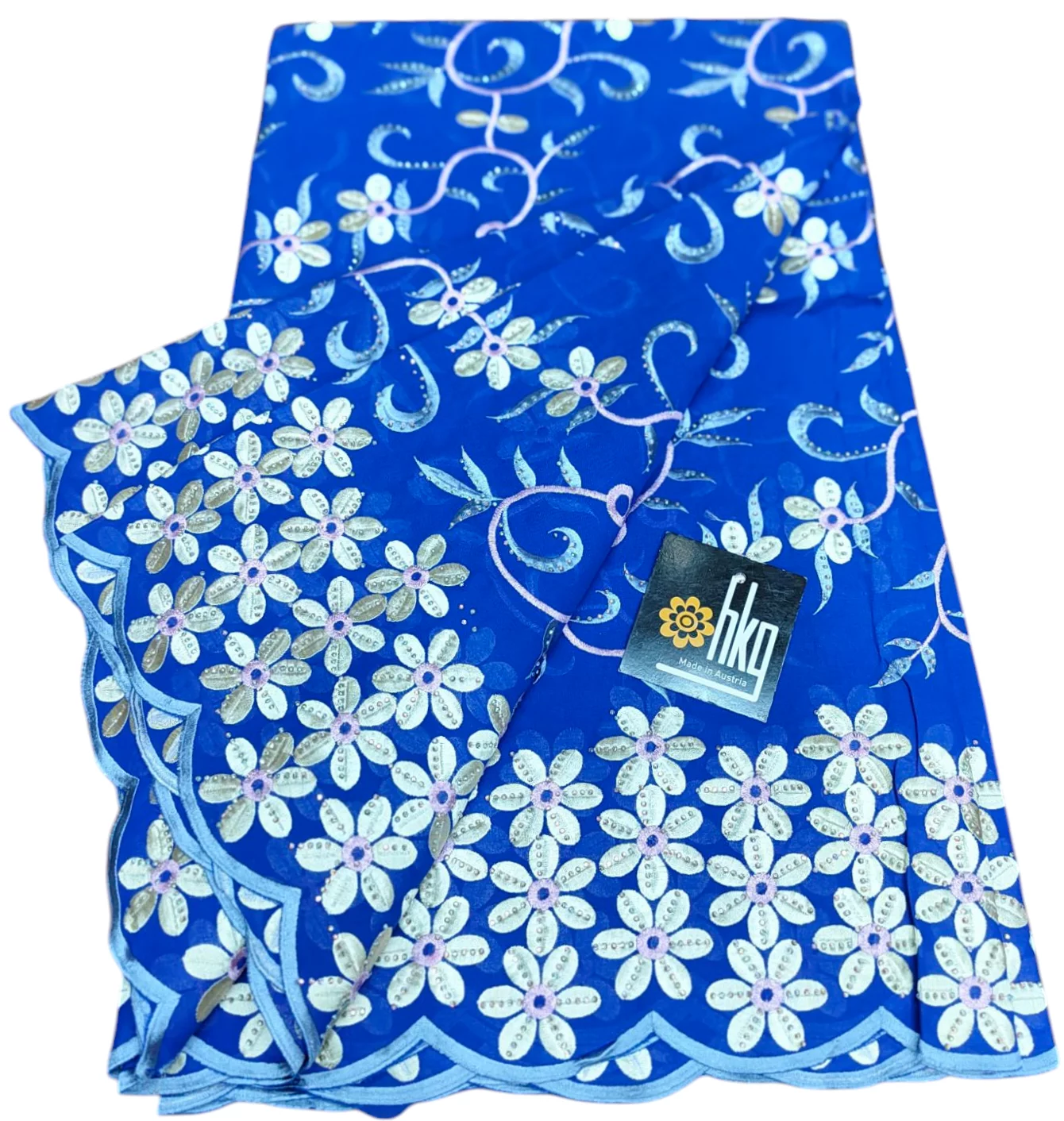 premium-luxury-swiss-voile-lace-high-quality-5-yards-with-beautiful-embroidery-stone-sv-royal-blue-003-big-2