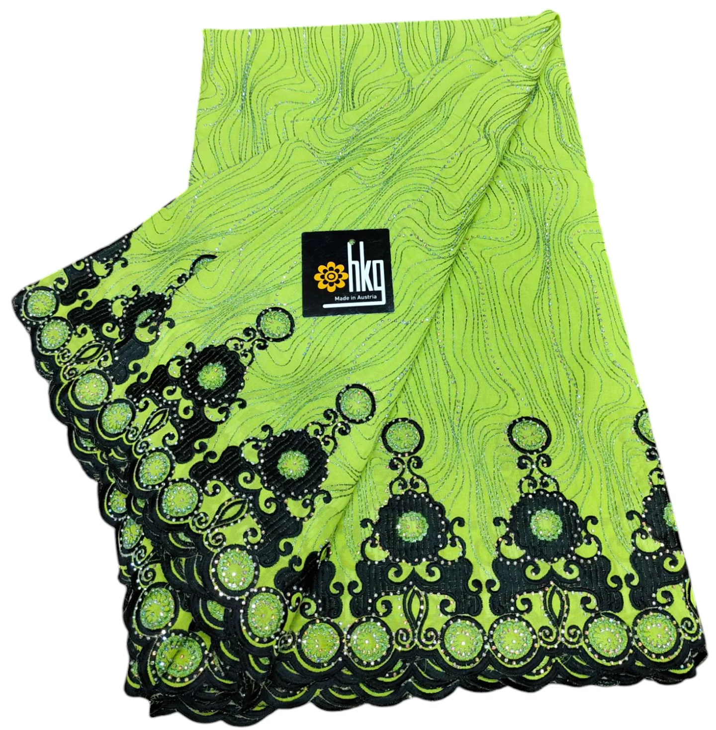 premium-luxury-swiss-voile-lace-high-quality-5-yards-with-beautiful-embroidery-stone-sv-c-green-002-big-2