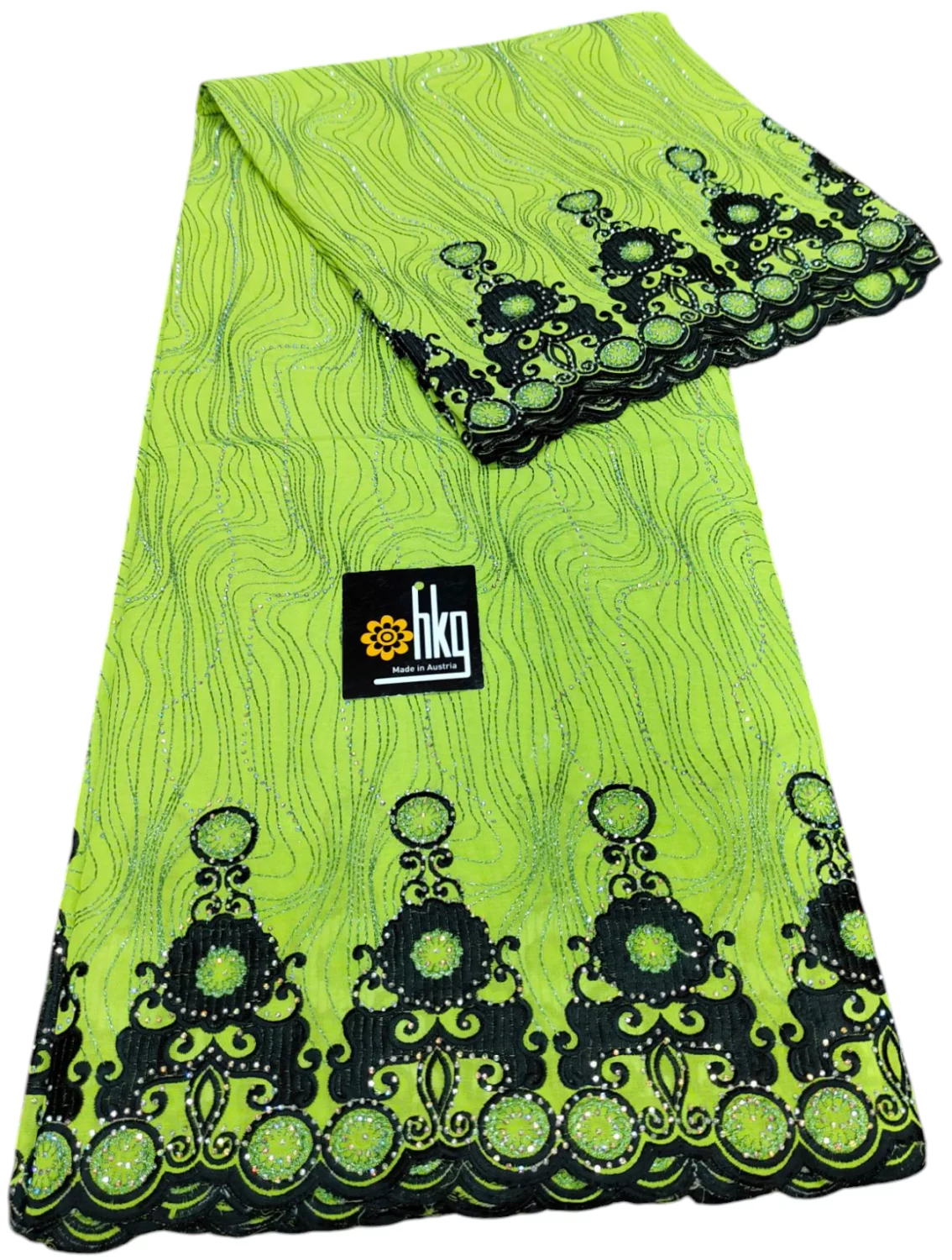 premium-luxury-swiss-voile-lace-high-quality-5-yards-with-beautiful-embroidery-stone-sv-c-green-002-big-3