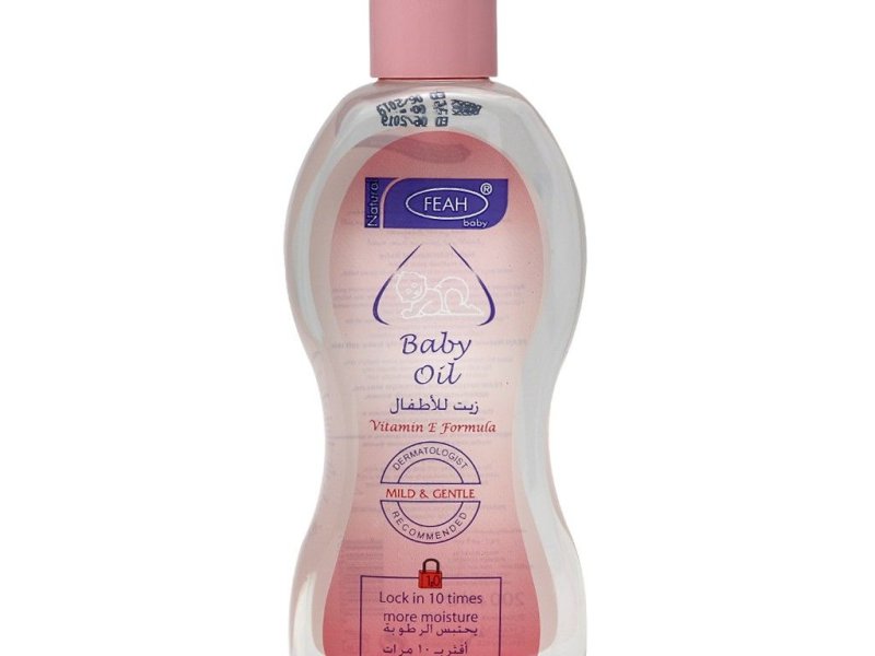 feah-baby-oil-mild-gentle-with-vitamin-e-200ml