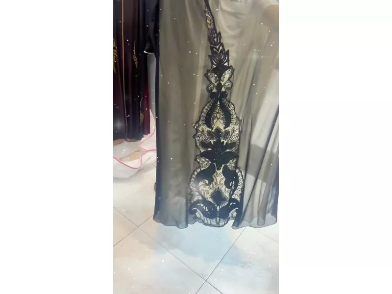 bab-al-haneen-grey-abaya-with-black-lace-embroidery