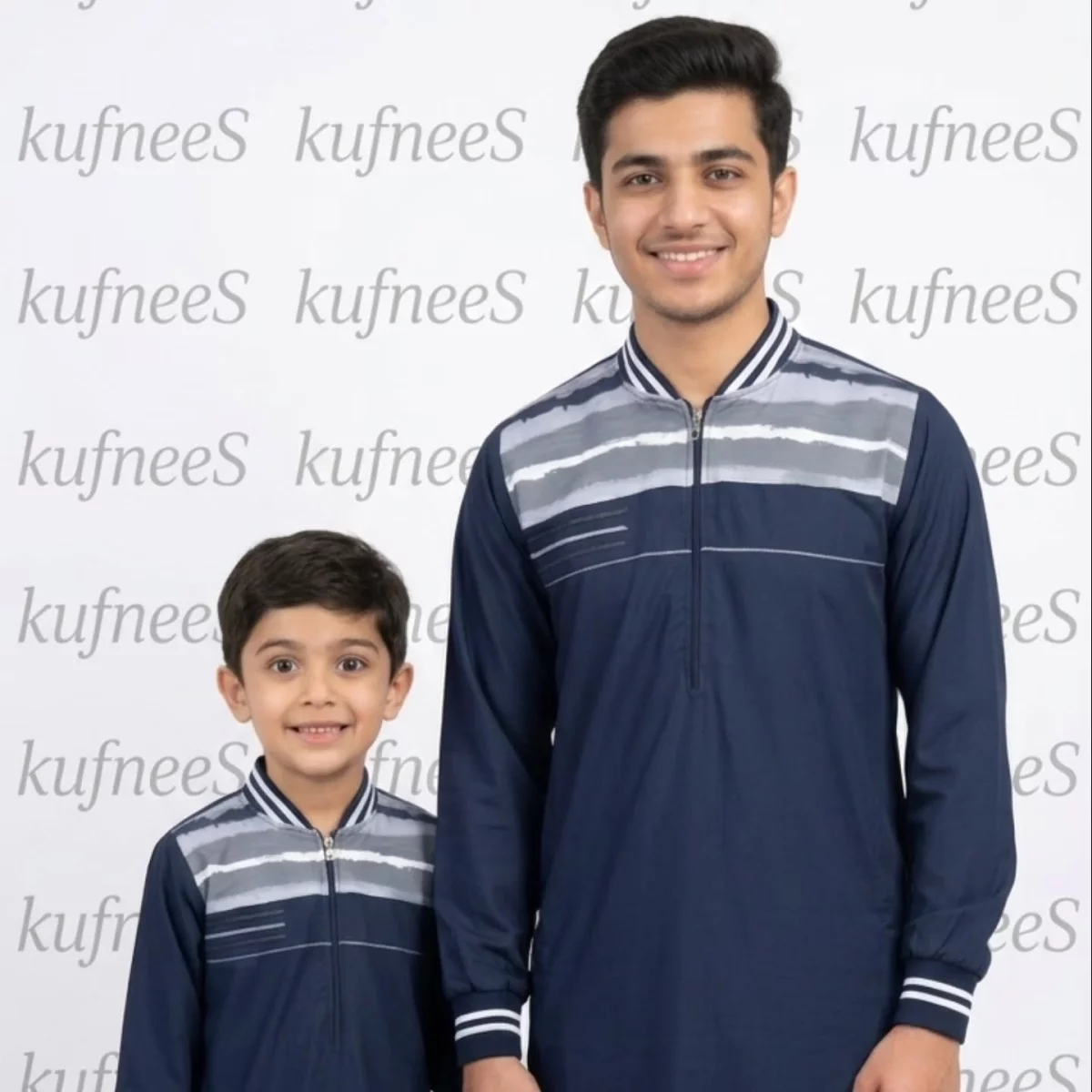 top-naif-navy-striped-kufnees-for-men-and-boys-big-0