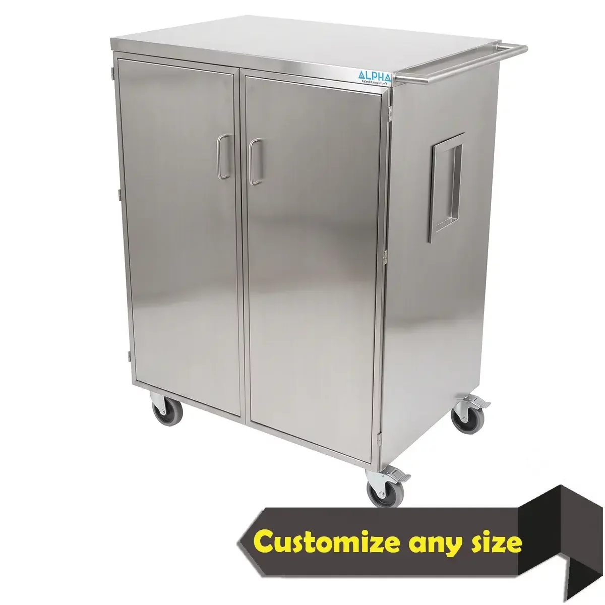 stainless-steel-trolley-with-double-swing-doors-big-0