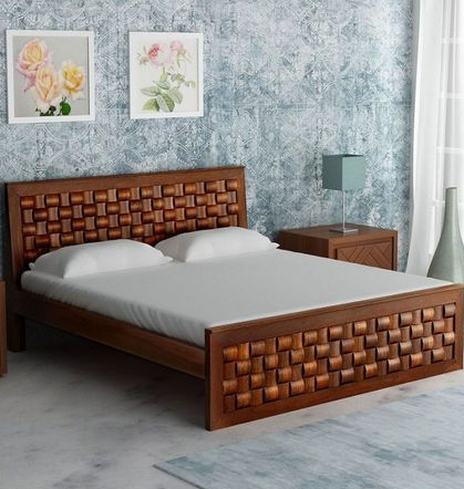 new-queen-size-wood-bed-with-mattress-big-0