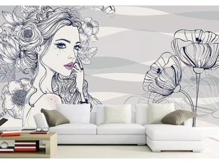 Wall beauty, home decoration,collection,3d View