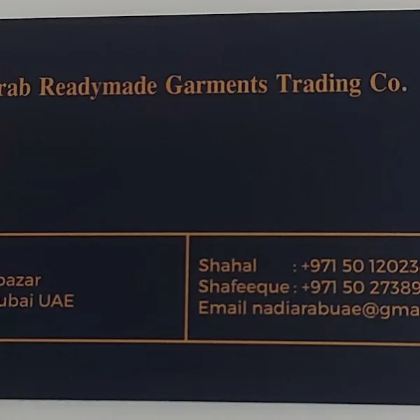 Nadi Arab Readymade Garments Trading LLC logo
