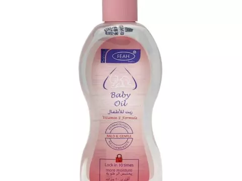feah-baby-oil-mild-gentle-with-vitamin-e-200ml