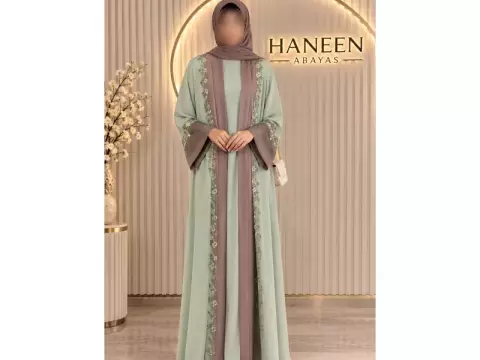 bab-al-haneen-sage-green-abaya-with-embroidered-trim