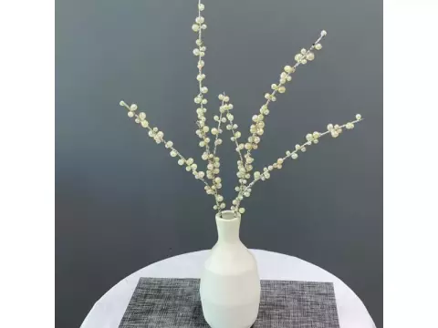 artificial-pearl-berry-branch-ivory-without-vase-yatai