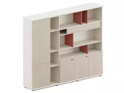tall-bookcase-with-doors-open-shelf-and-storage-cabinet